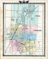 Normal, Bloomington, Illinois State Atlas 1876